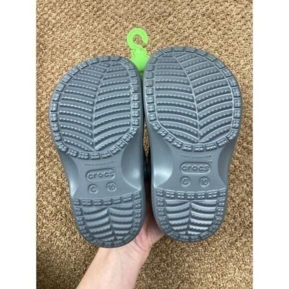 Crocs grey Baya Lined Clog - Picture 6 of 7